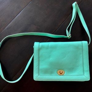 J. Crew Tillary Leather Crossbody Bag